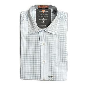 Van Heusen Men's 15-15.5 34/35 Stain Shield Regular Fit Long Sleeve Dress Shirt